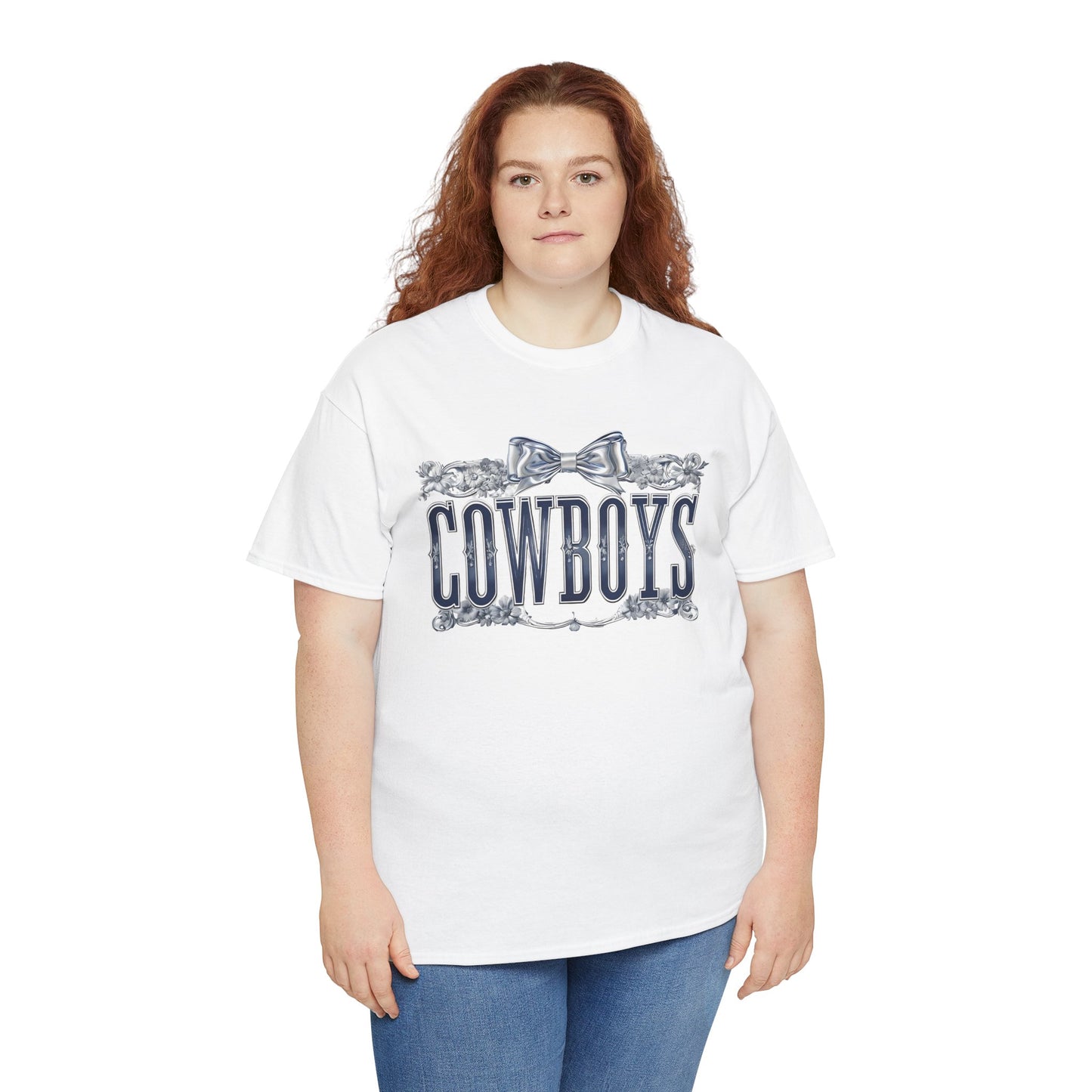 Cowboys Graphic Tee, Unisex Heavy Cotton Tee, Western Wear, Country Music Shirt, Rodeo Style T-Shirt, Gift for Cowboy Fans