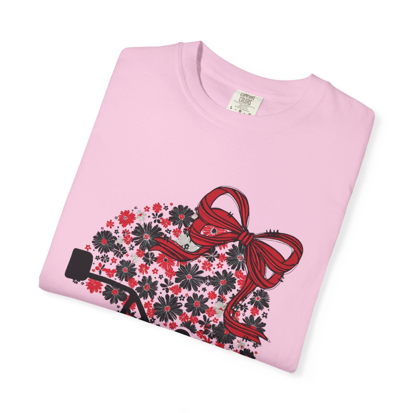 Floral Game Day T-Shirt for Fans, Unisex Apparel, Sports Tee for Tailgating, Perfect for Football Season, Gift for Team Supporters