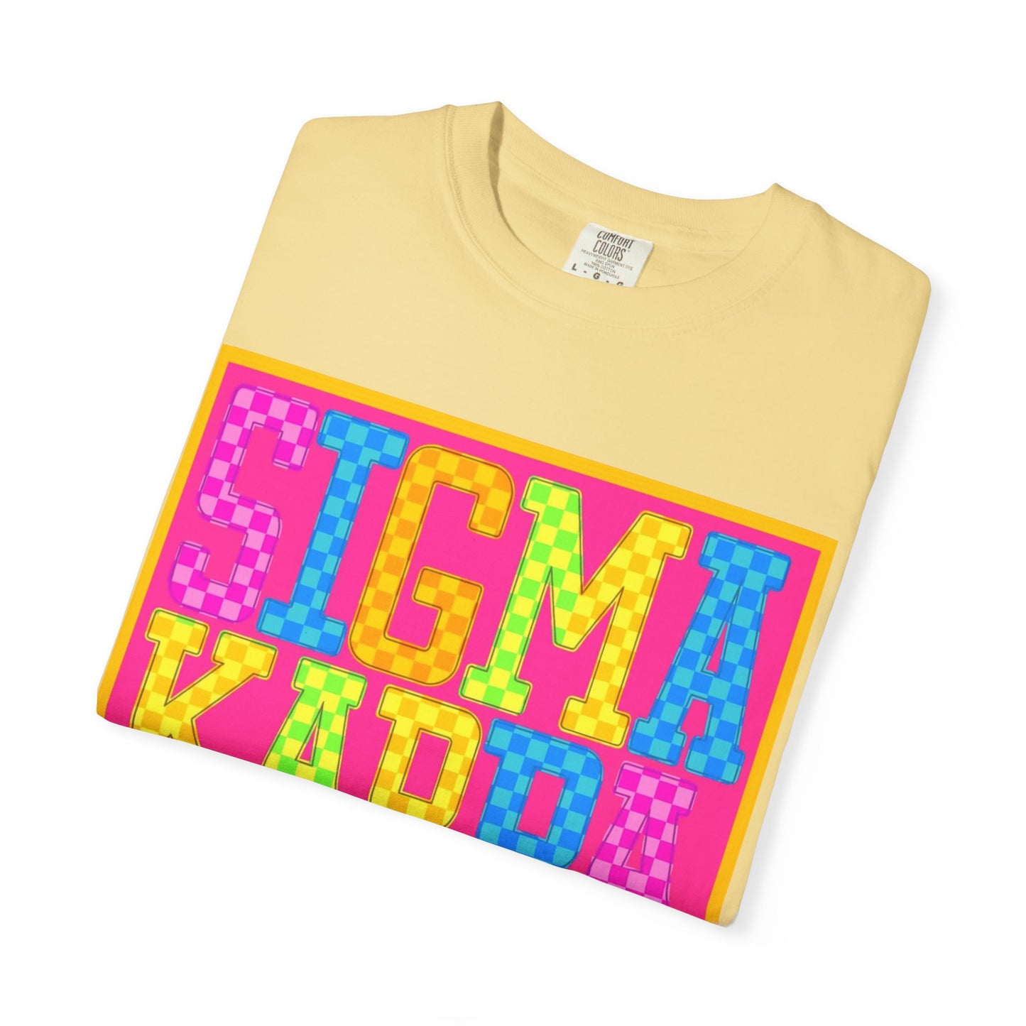 Colorful Sigma Kappa T-Shirt | Sorority Apparel