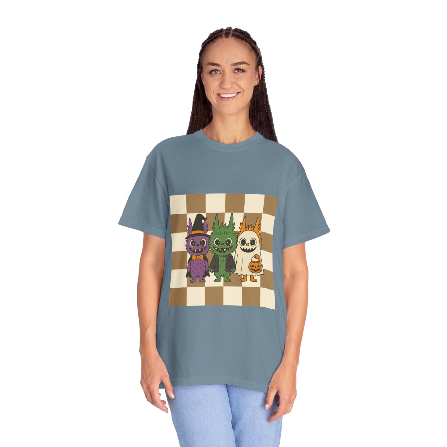 Cute Halloween Monster T-Shirt, Spooky Graphic Tee, Fall Apparel, Unisex Shirt, Trick or Treat, Halloween Party Outfit