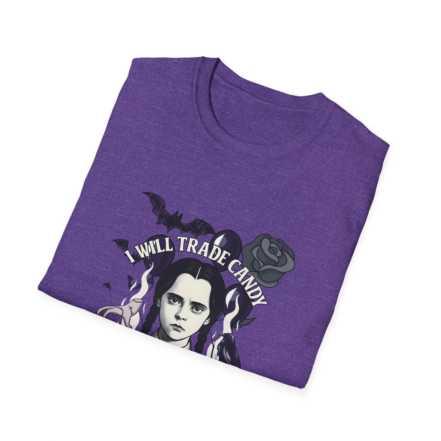 Gothic Family Tribute Unisex Tee - Halloween Dark Aesthetic Apparel