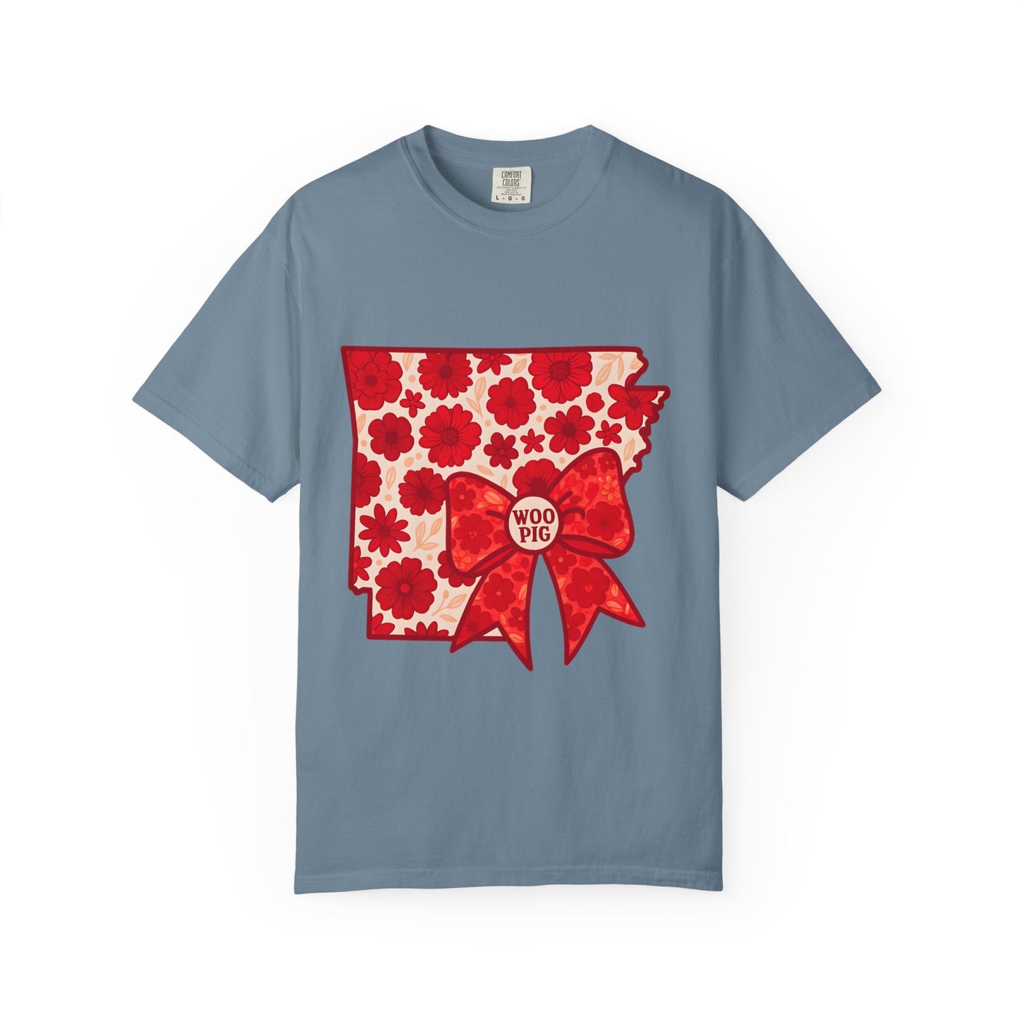 Arkansas Floral T-shirt - Women's & Men's Gift, Summer Tee, State Pride Shirt, Comfort Colors