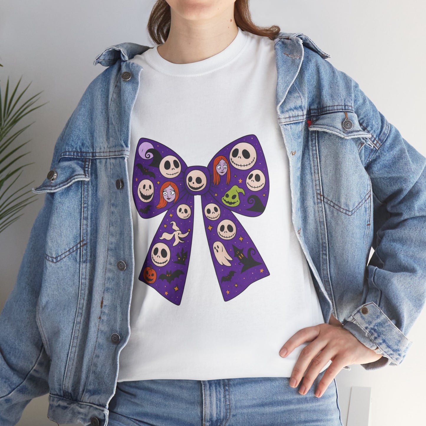 Halloween Themed Unisex Tee, Spooky T-Shirt, Cute Graphic Shirt, Gift for Halloween Lovers, Festive Casual Wear