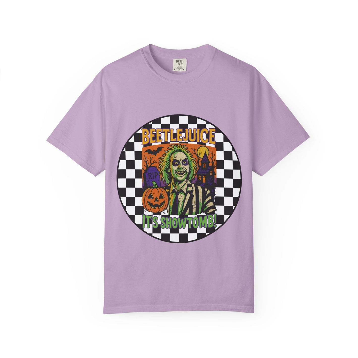 Beetlejuice Unisex T-shirt, Spooky Graphic Tee, Halloween Costume Shirt, Movie Fan Apparel, Eerie Clothing Gift