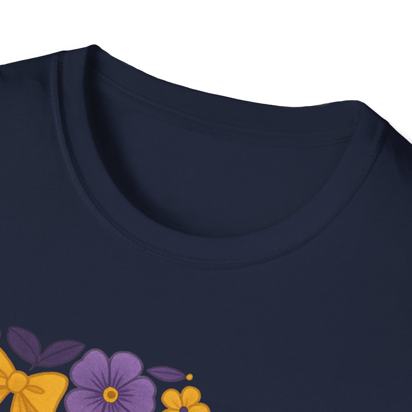 Louisiana Floral Graphic Tee, Casual Unisex T-Shirt, Spring Fashion, Gift for Nature Lovers, Summer Outfit, Southern Pride