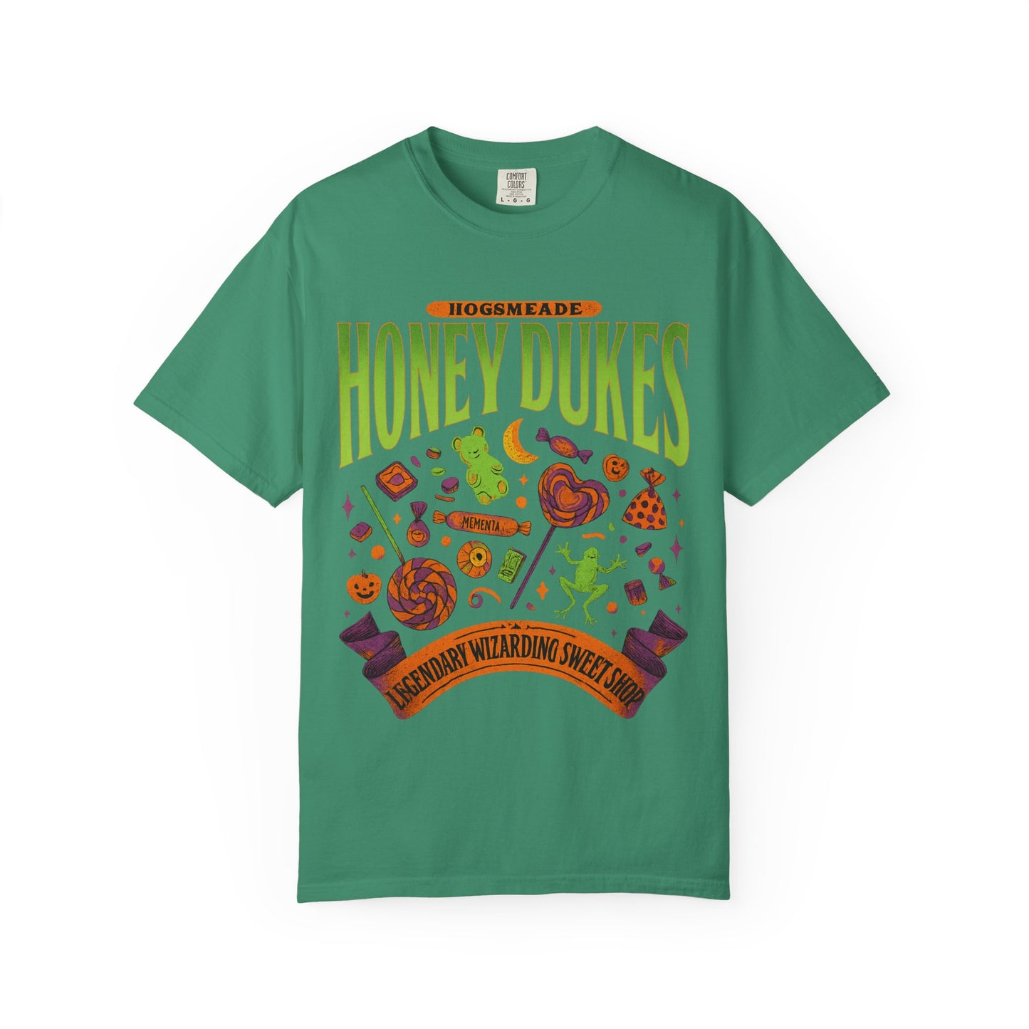 Honey Dukes Wizarding T-Shirt | Unisex Garment-Dyed Tee, Perfect for Fans, Gifts, Celebrations, Cosplay, and Everyday Wear