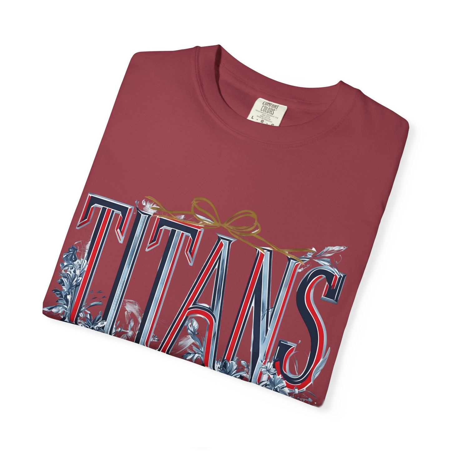 Floral Titans Garment-Dyed T-Shirt