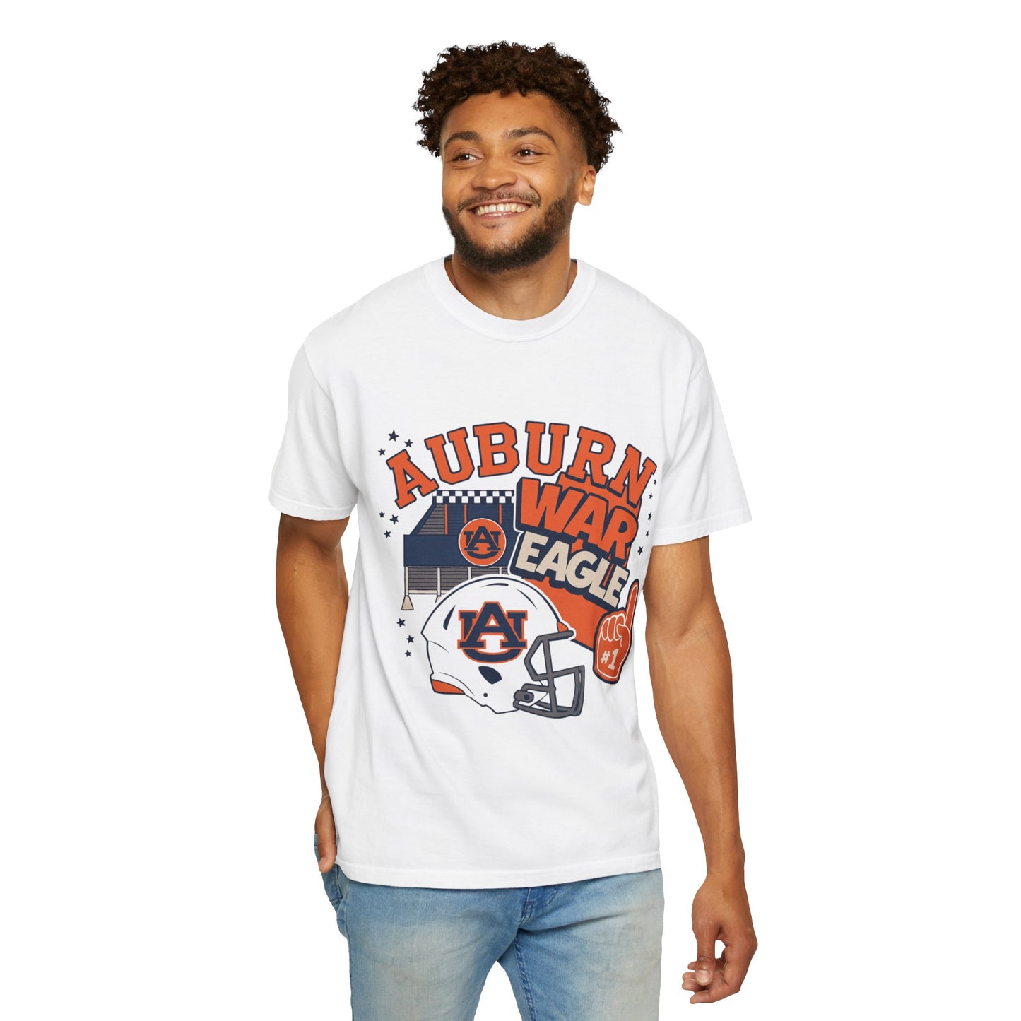 Auburn War Eagle Unisex T-Shirt - College Spirit Gear, Sports Fan Apparel, Casual Wear, Game Day Shirt, Gift for Fans