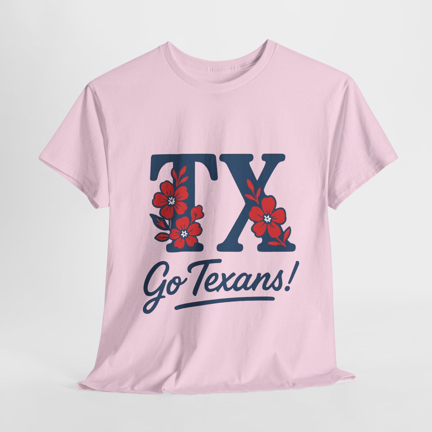Texas Pride Unisex Cotton Tee | Go Texans! T-Shirt, Casual Wear, Game Day Shirt, Gift for Fans, Spring/Summer Style