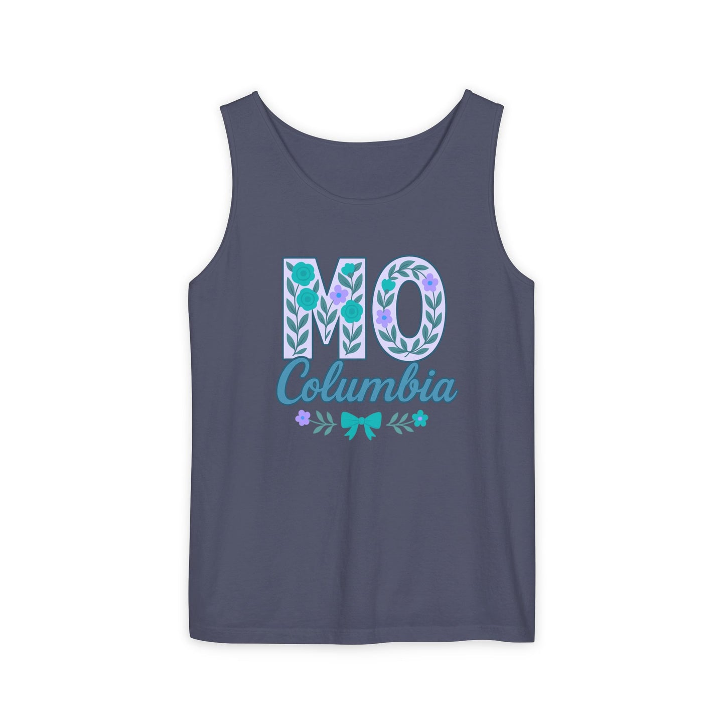 Missouri State Pride Tank Top, Unisex Summer Shirt, Columbia MO Graphic Tee, Comfort Colors, Graduation Gift
