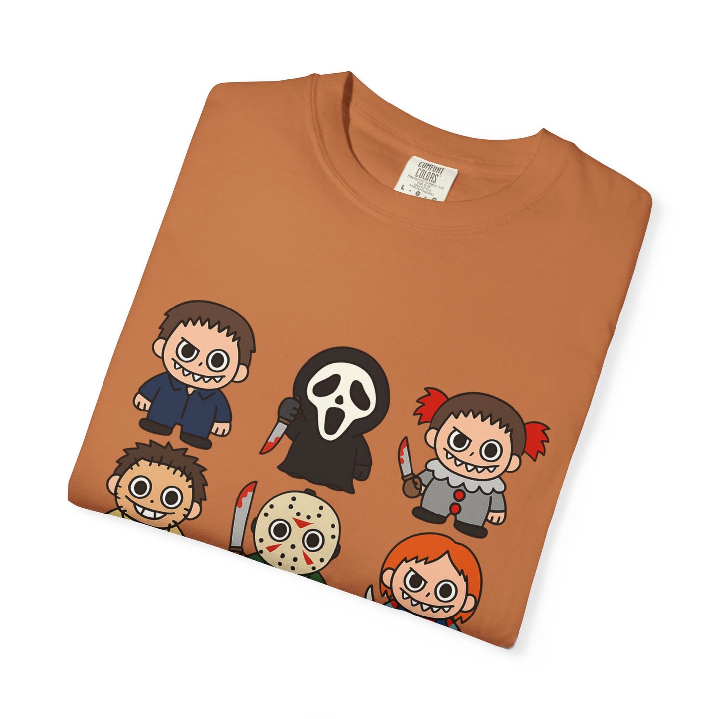 Pop Culture Horror Character T-Shirt, Unisex Tee, Halloween Tee, Horror Movie Merch, Funny Graphic Shirt, Gift for Horror Fans