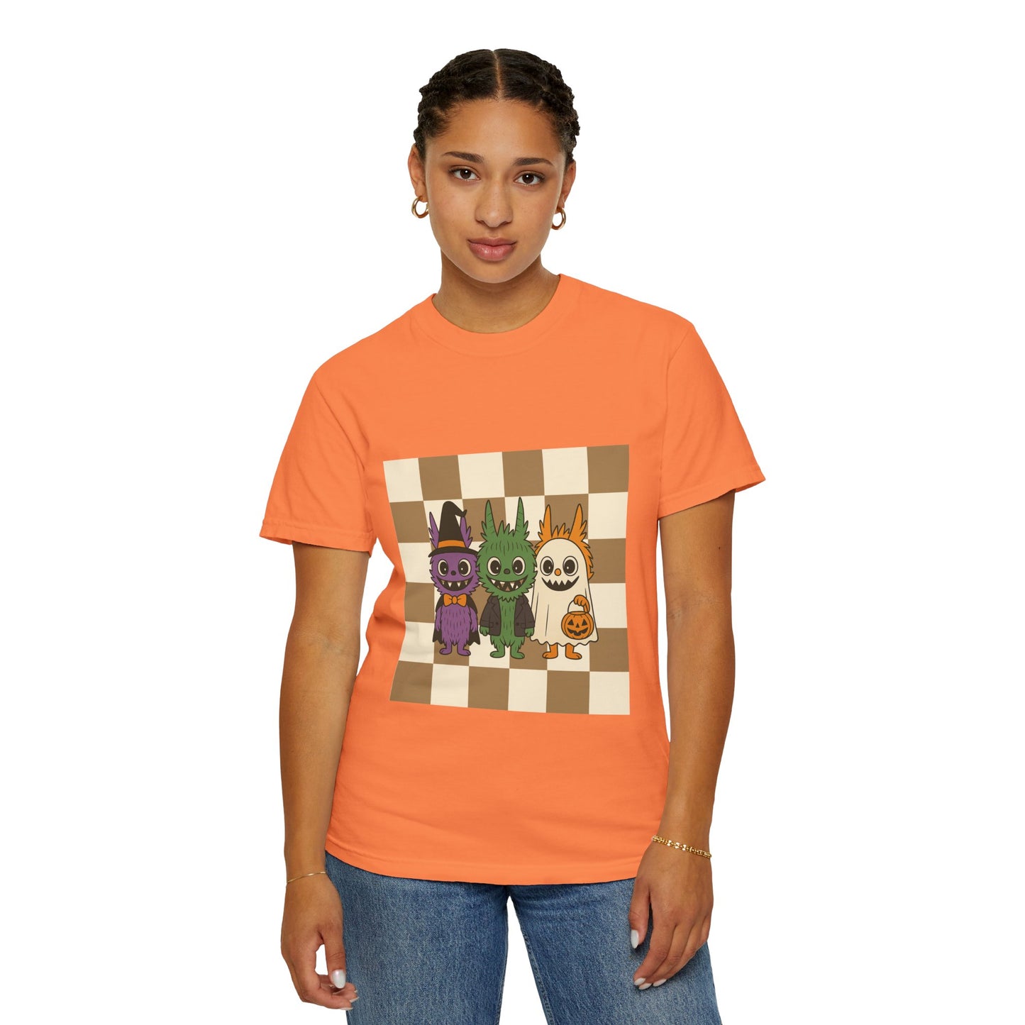 Cute Halloween Monster T-Shirt, Spooky Graphic Tee, Fall Apparel, Unisex Shirt, Trick or Treat, Halloween Party Outfit