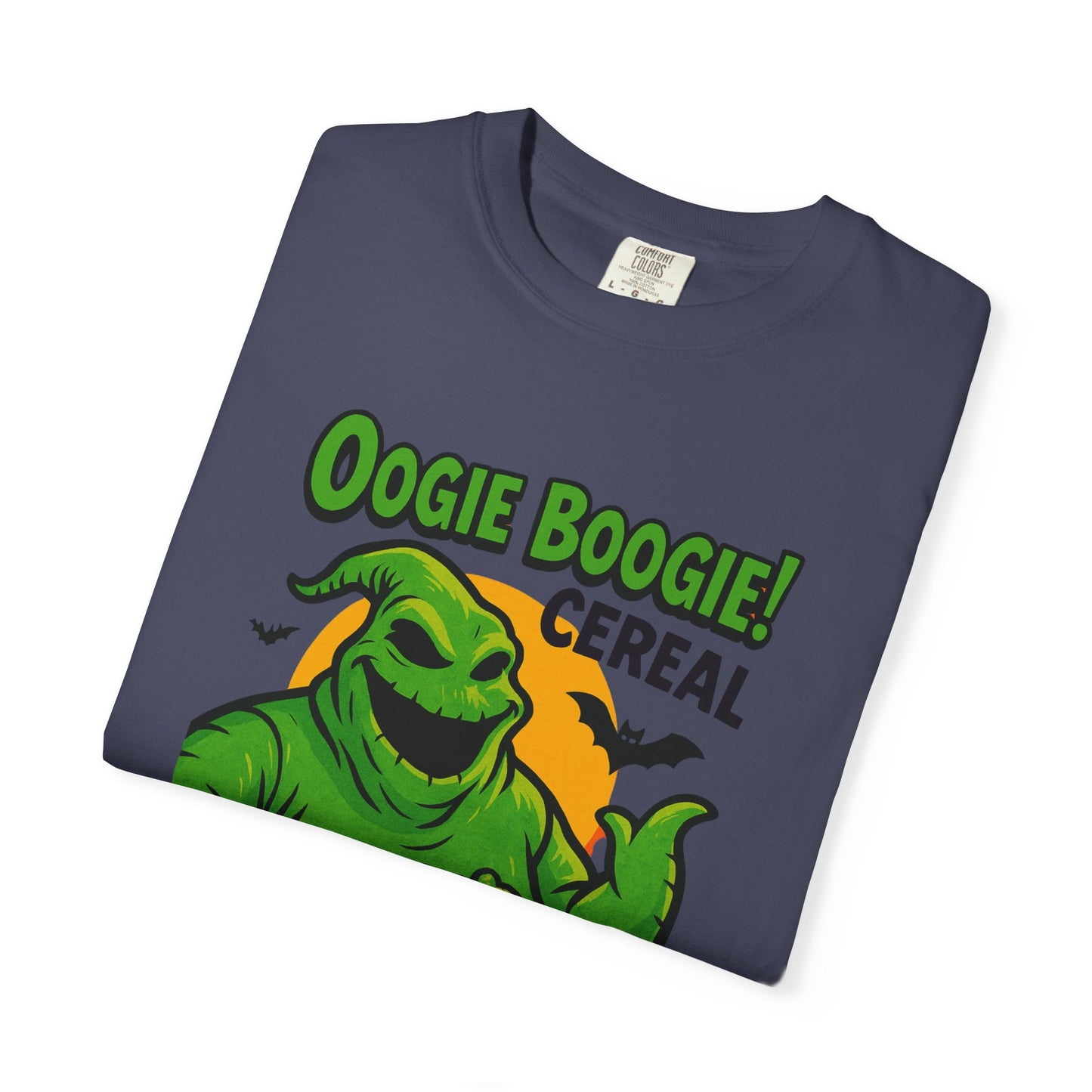 Oogie Boogie Cereal Unisex T-Shirt, Halloween Tee, Cartoon Apparel, Gifts for Fans, Unique Graphic Shirt, Spooky Style