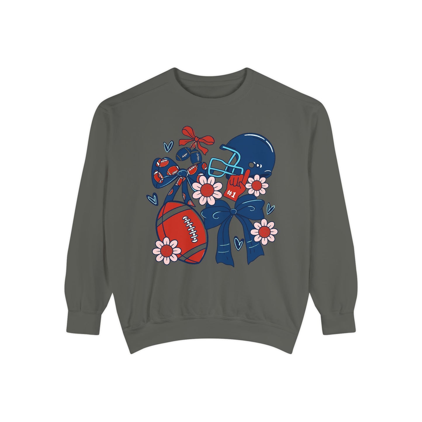 Football Game Day Unisex Sweatshirt - Comfort Colors
