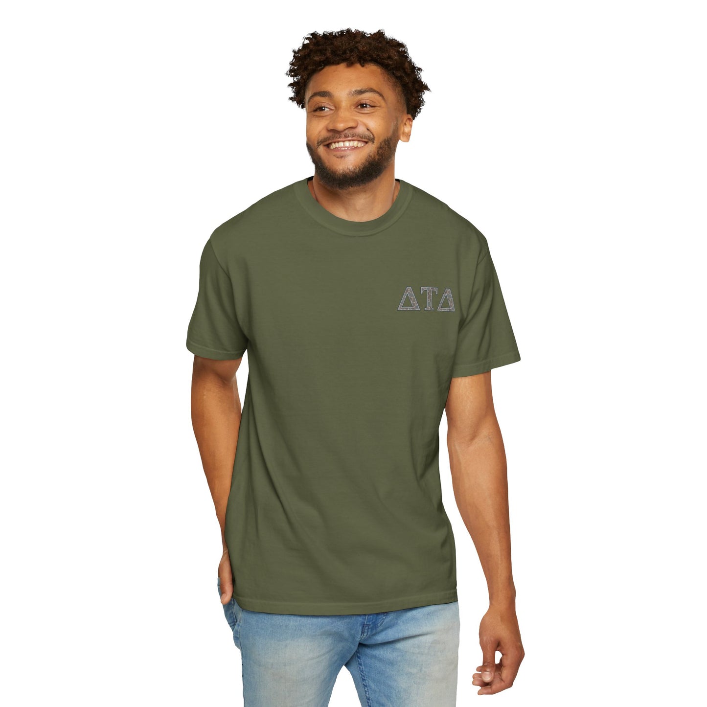 DTD Unisex Garment-Dyed T-shirt | Casual Wear, Sorority Apparel, College Life, Gift for Sorority Sisters, Greek Life Clothing