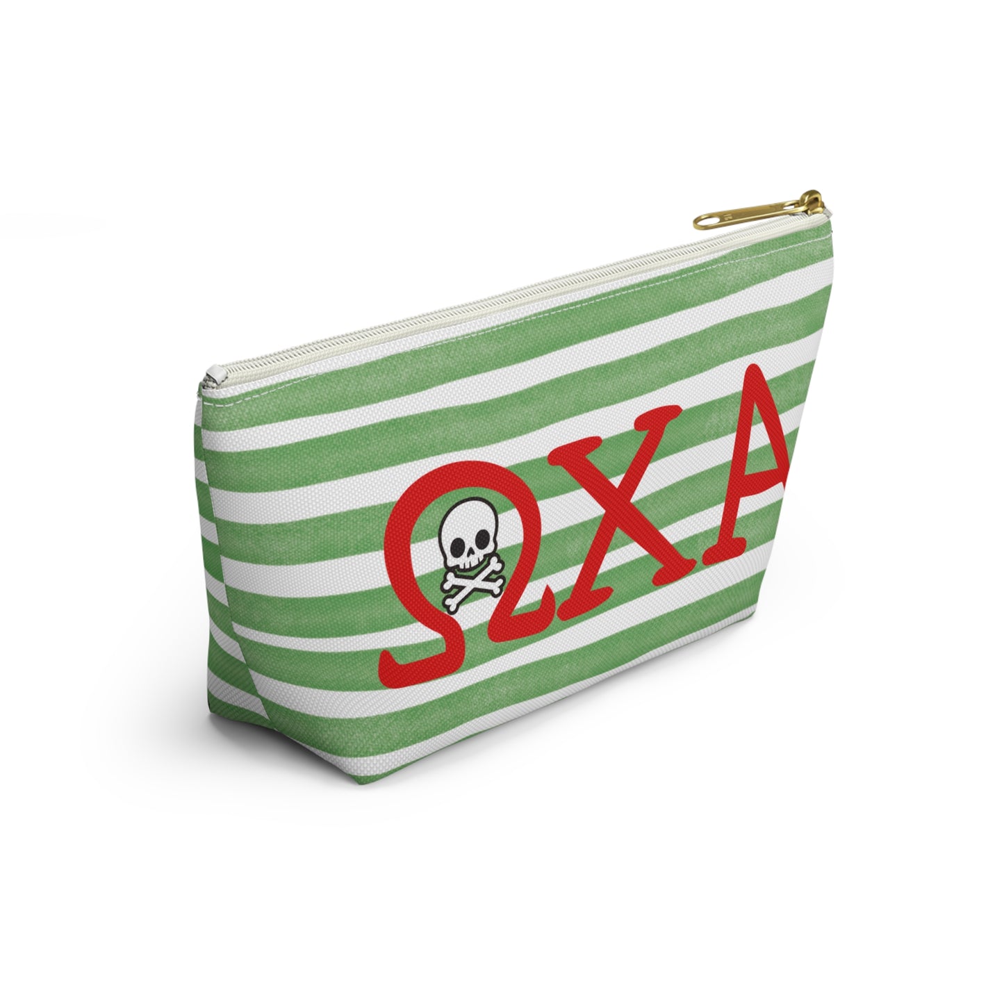 Alpha Chi Omega Stylish Accessory Pouch, Perfect for School, Travel, Organization, Gift for Friends, Makeup Bag, Pencil Case