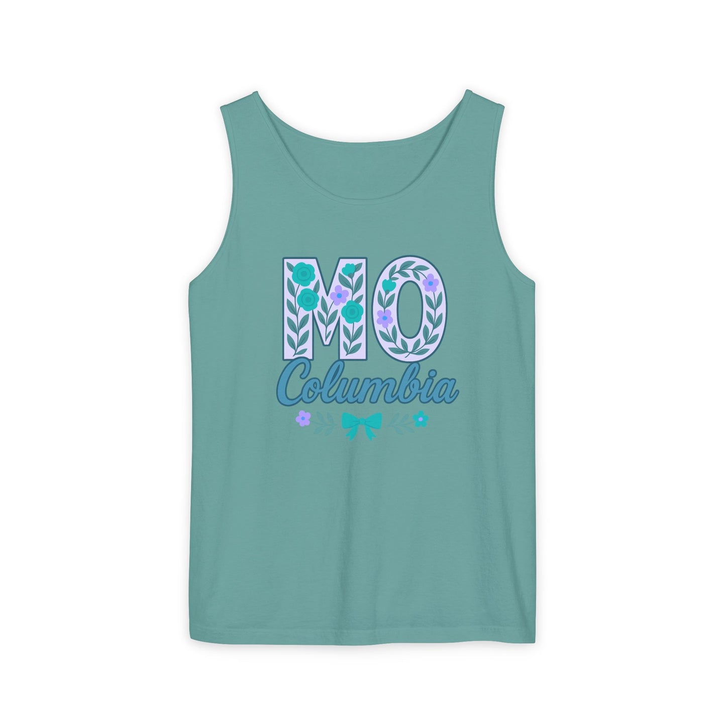 Missouri State Pride Tank Top, Unisex Summer Shirt, Columbia MO Graphic Tee, Comfort Colors, Graduation Gift