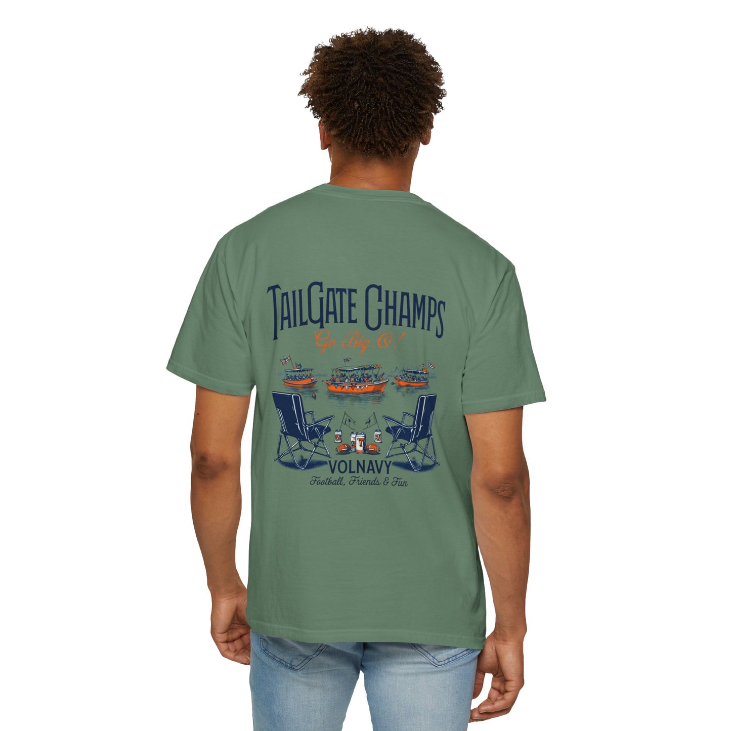Tailgate Champs VolNavy Unisex T-shirt - Tennessee Vols Game Day Apparel