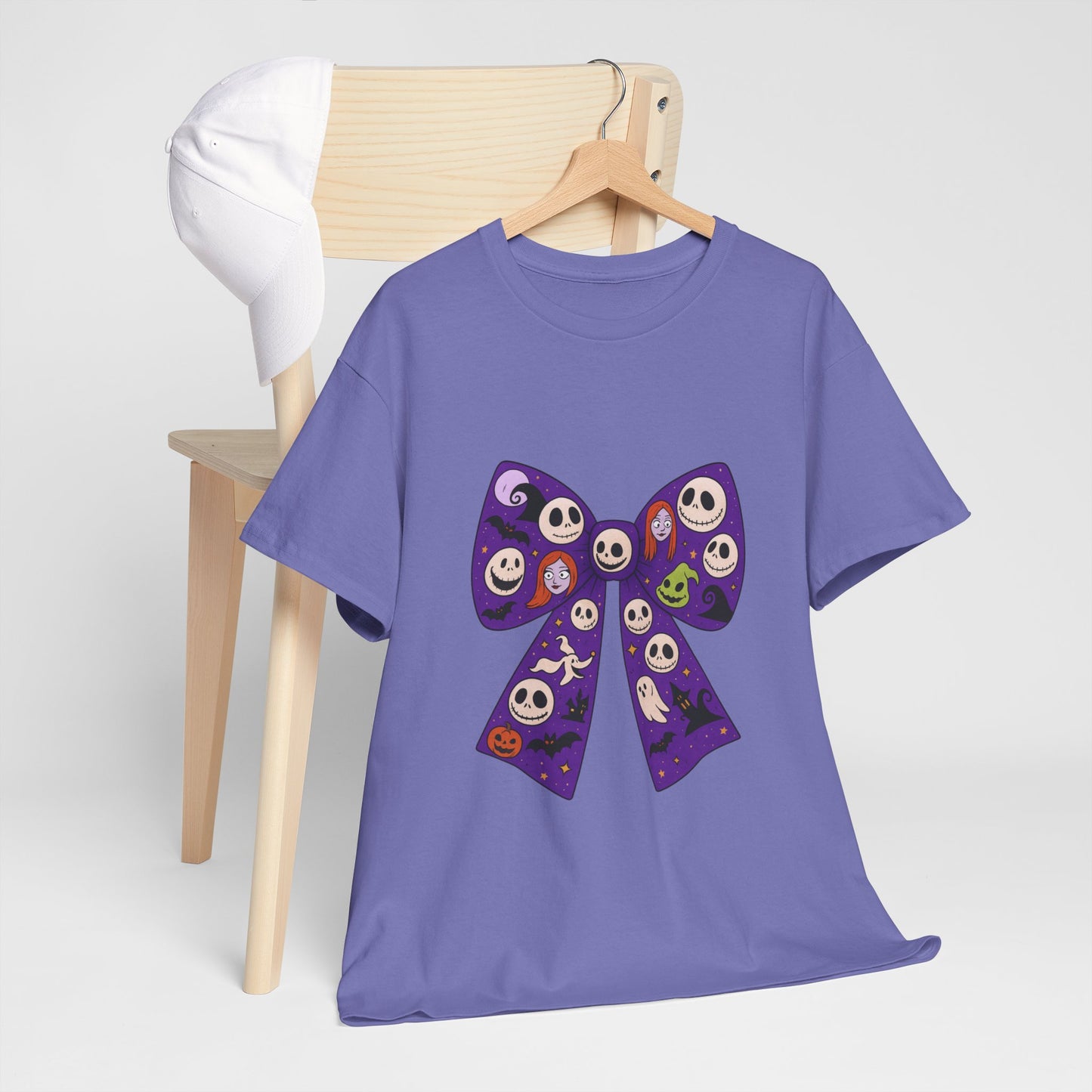 Halloween Themed Unisex Tee, Spooky T-Shirt, Cute Graphic Shirt, Gift for Halloween Lovers, Festive Casual Wear