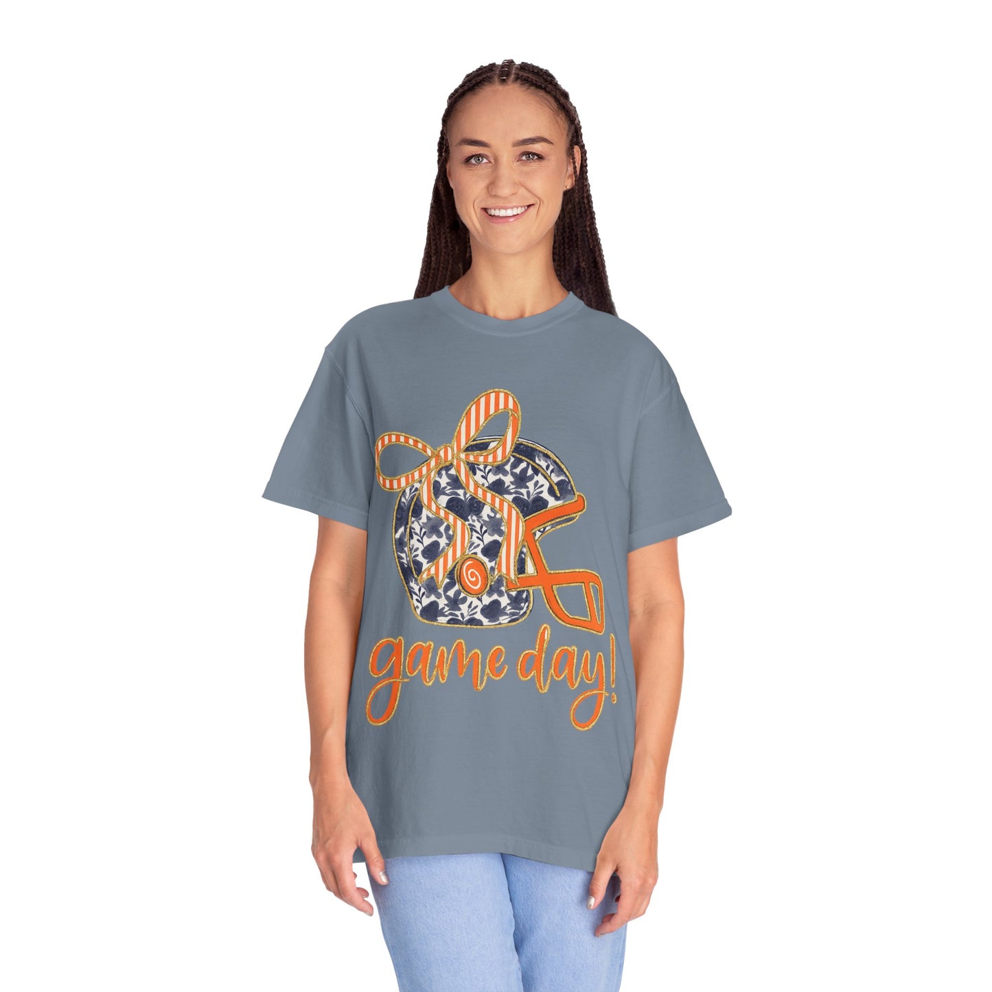 Game Day Coquette Style, Football Helmet T-Shirt | Unisex Sports Tee for Football Fans | Perfect for Tailgating, Game Everyday Wear