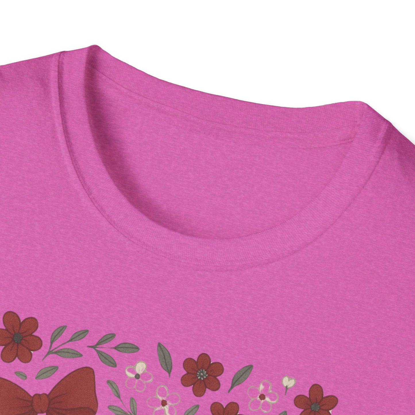 Alabama Floral Unisex T-Shirt, Southern Pride Shirt, Gift for Her, Travel Tee, Spring Apparel