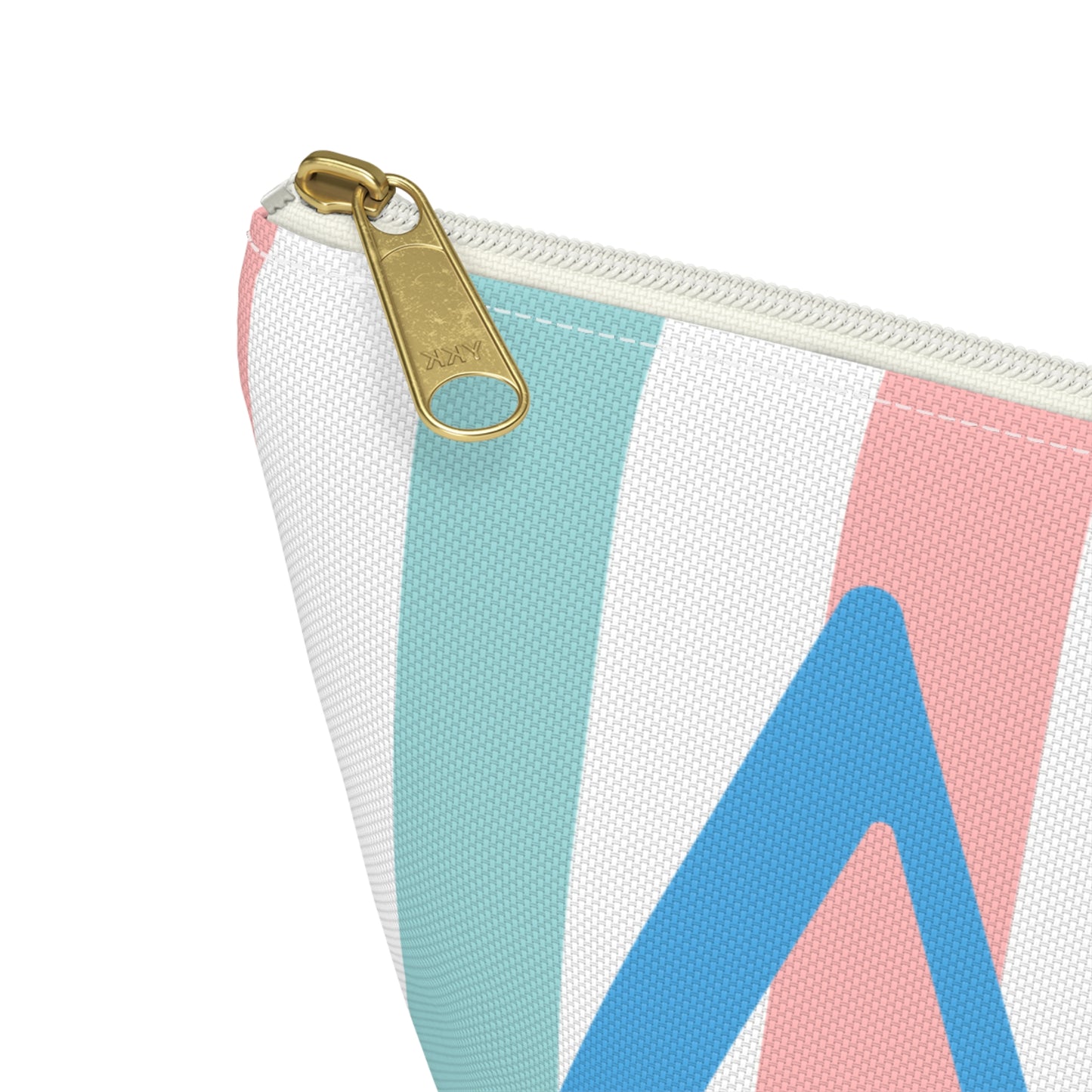 DG Greek Letter Accessory Pouch, Makeup Bag, Travel Toiletry Organizer, Personalized Gift, Sorority Essentials, Deltas, Greek Life