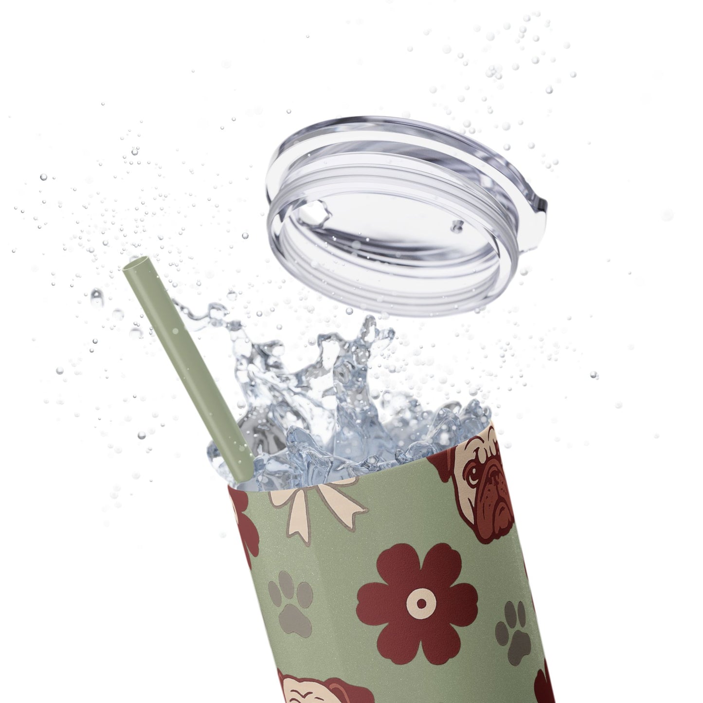 MS Bulldogs Skinny Tumbler, Graduation Gift, Mississippi Game Day, Go Dogs, Starkville, MS.