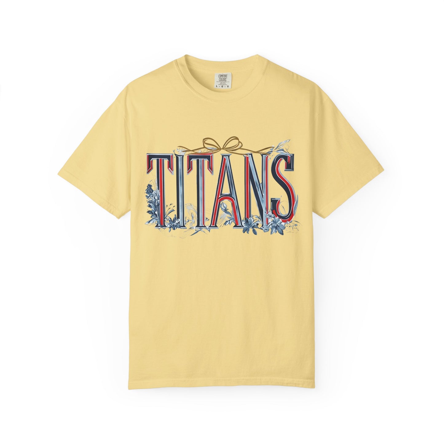 Floral Titans Garment-Dyed T-Shirt