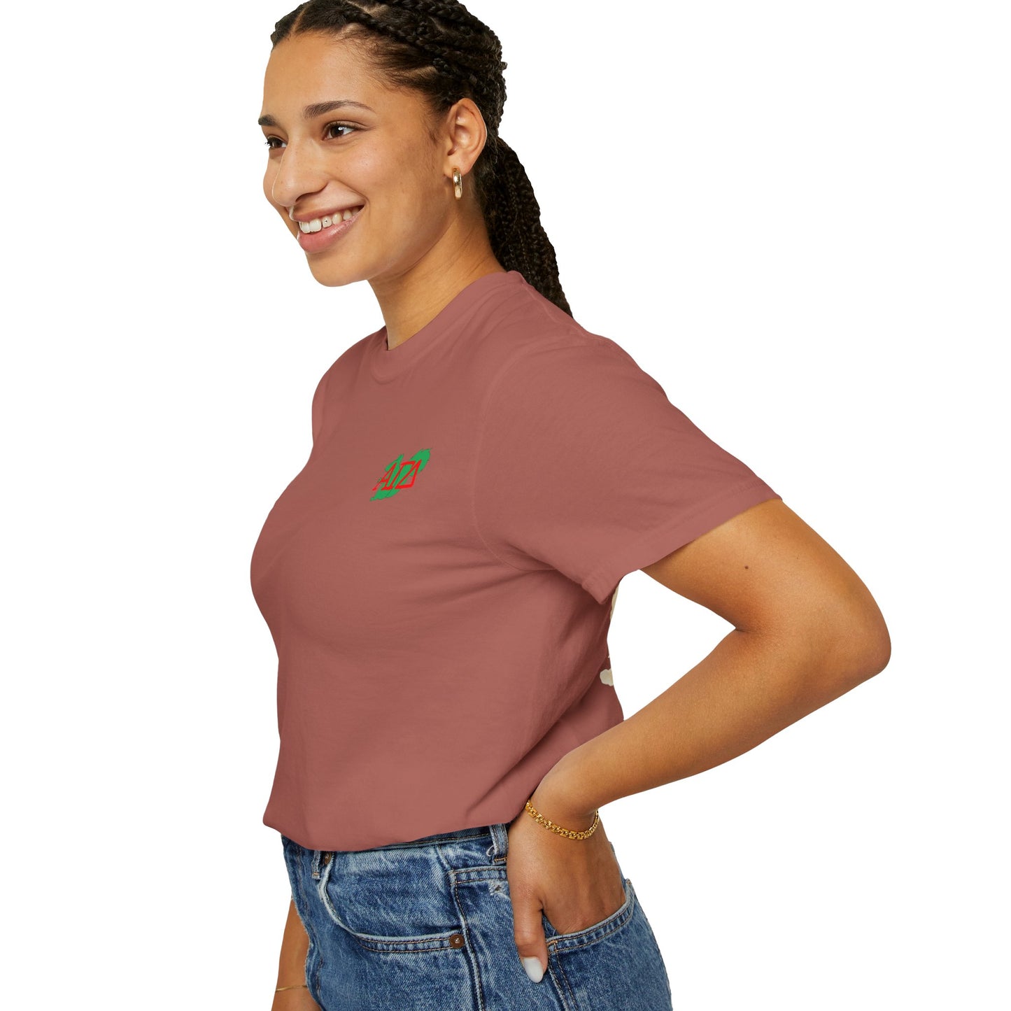 AGD Charming Sorority T-Shirt, Squirrel Design, Unisex Apparel, Perfect Gift, Casual Wear, College Life, Greek Life, Fraternity Events