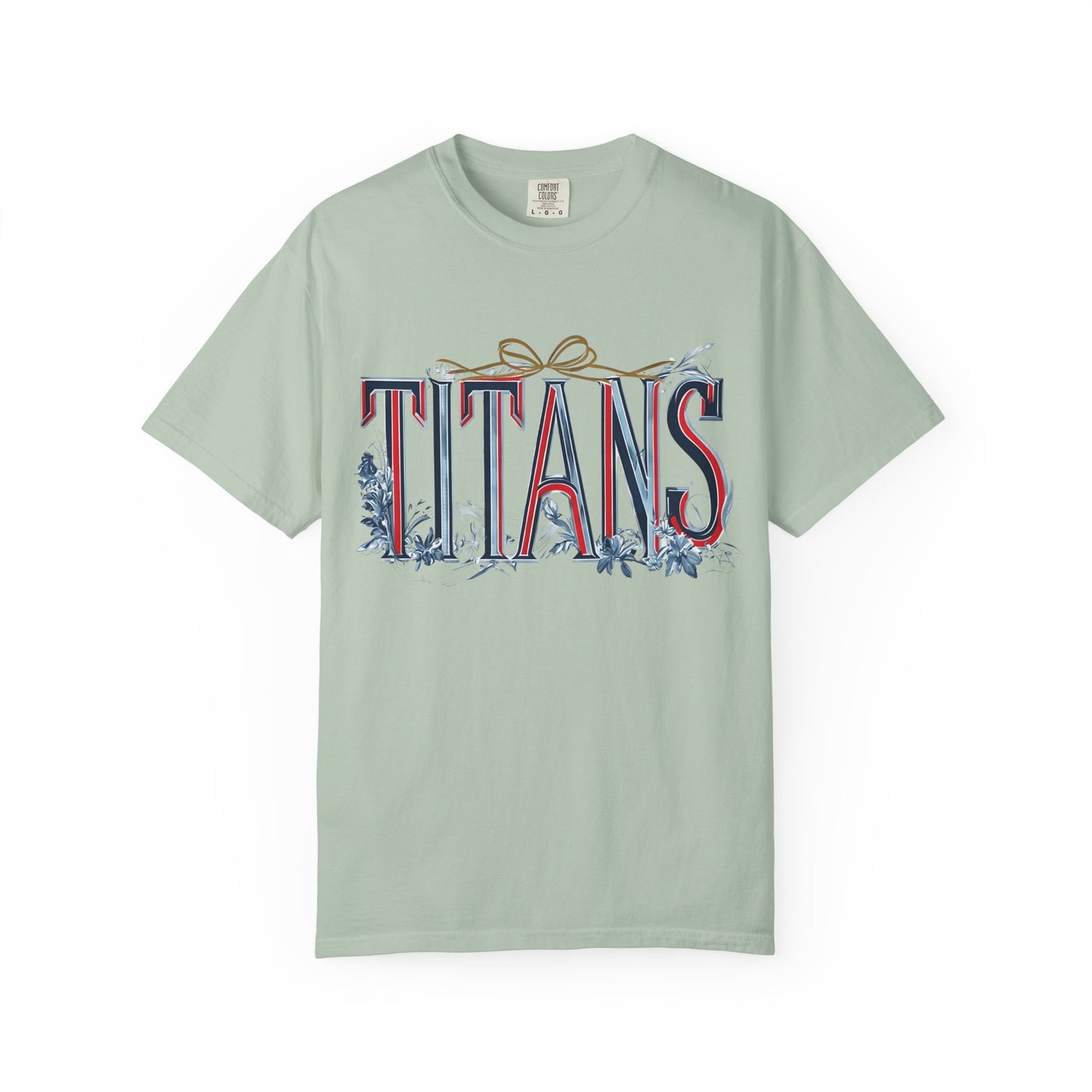 Floral Titans Garment-Dyed T-Shirt