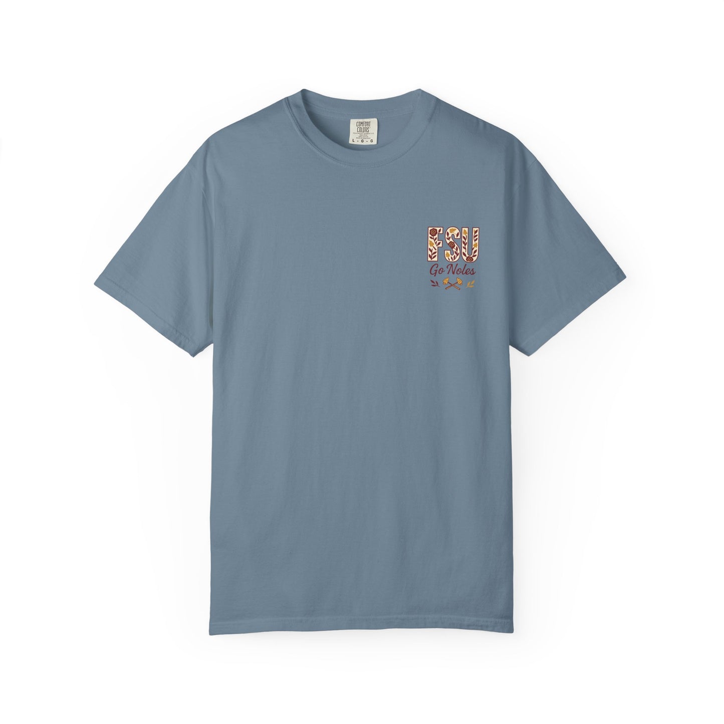 Tomahawk Nation T-Shirt, Unisex College Football Tees, Garment-Dyed Fan Apparel, Go Noles Spirit Wear, Game Day Outfit