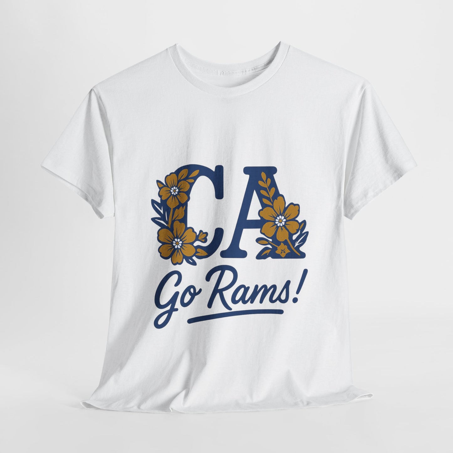 CA Rams Floral Tee