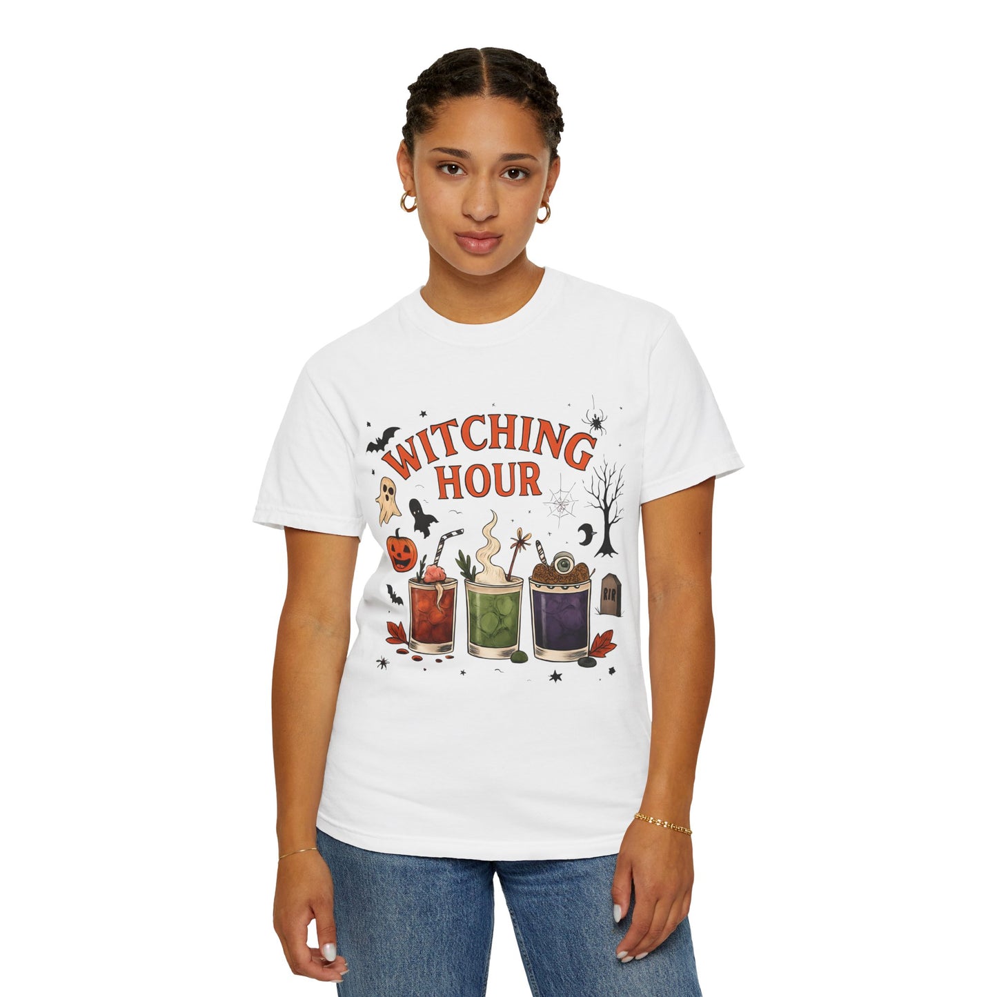 Witching Hour Cocktails T-Shirt | Halloween Apparel