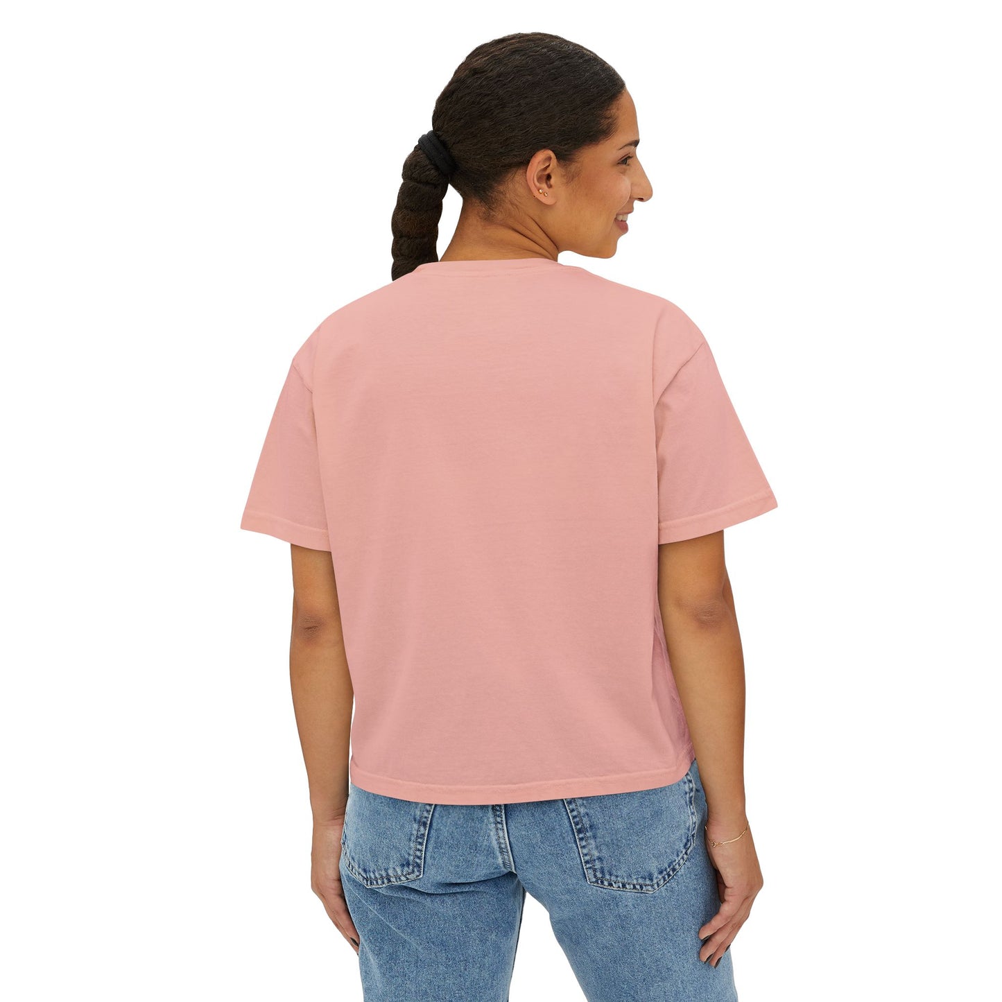 Pink Hotty Toddy Boxy Tee | Fun Humor Graphic Shirt