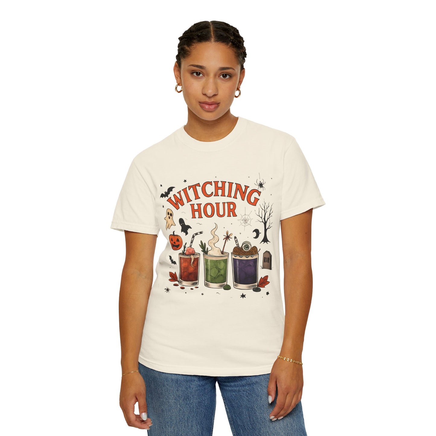 Witching Hour Cocktails T-Shirt | Halloween Apparel
