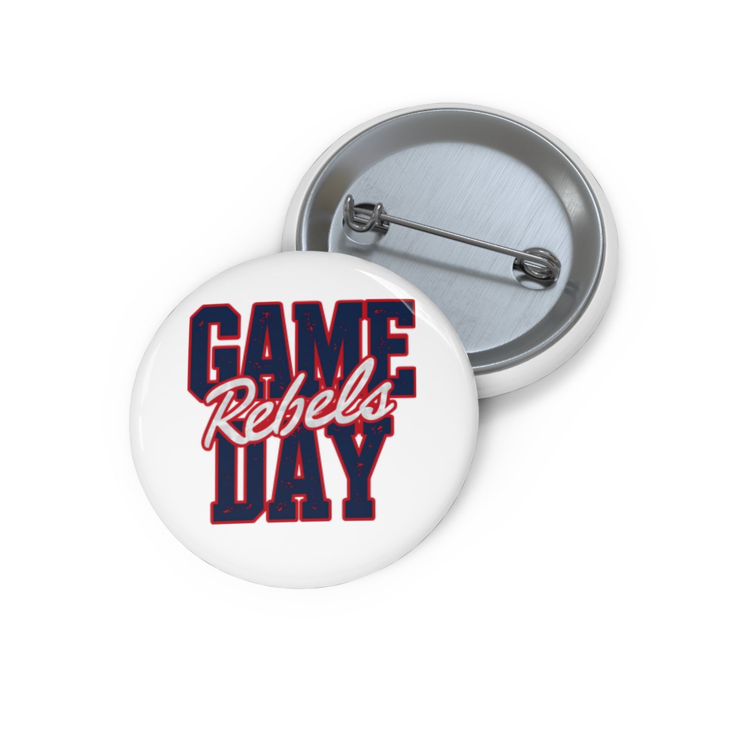 MS Rebels Game Day Vintage Pin Buttons