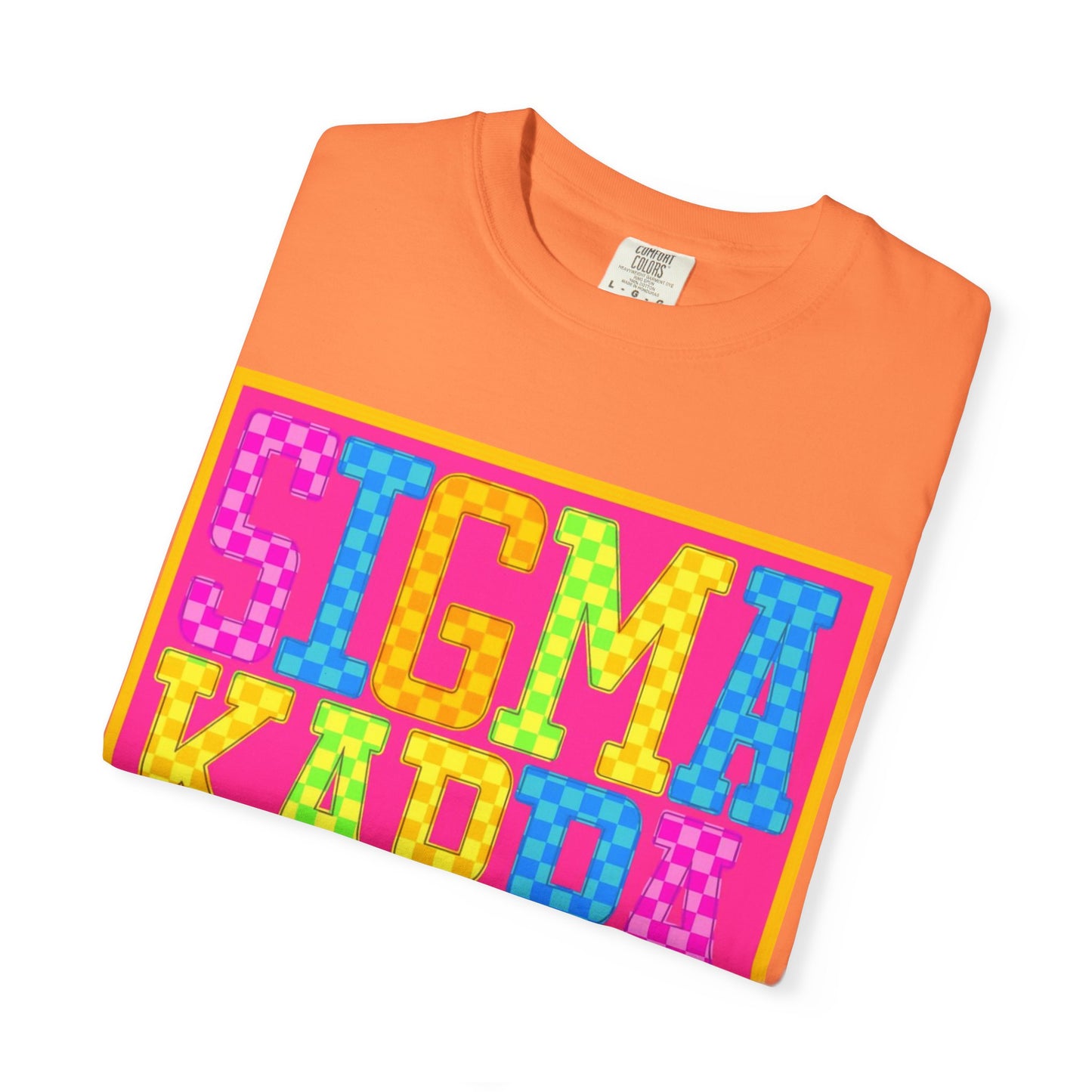 Colorful Sigma Kappa T-Shirt | Sorority Apparel