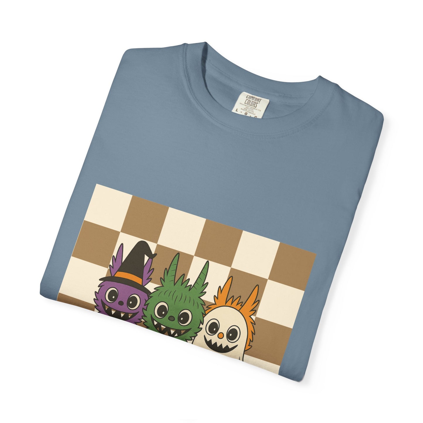 Cute Halloween Monster T-Shirt, Spooky Graphic Tee, Fall Apparel, Unisex Shirt, Trick or Treat, Halloween Party Outfit