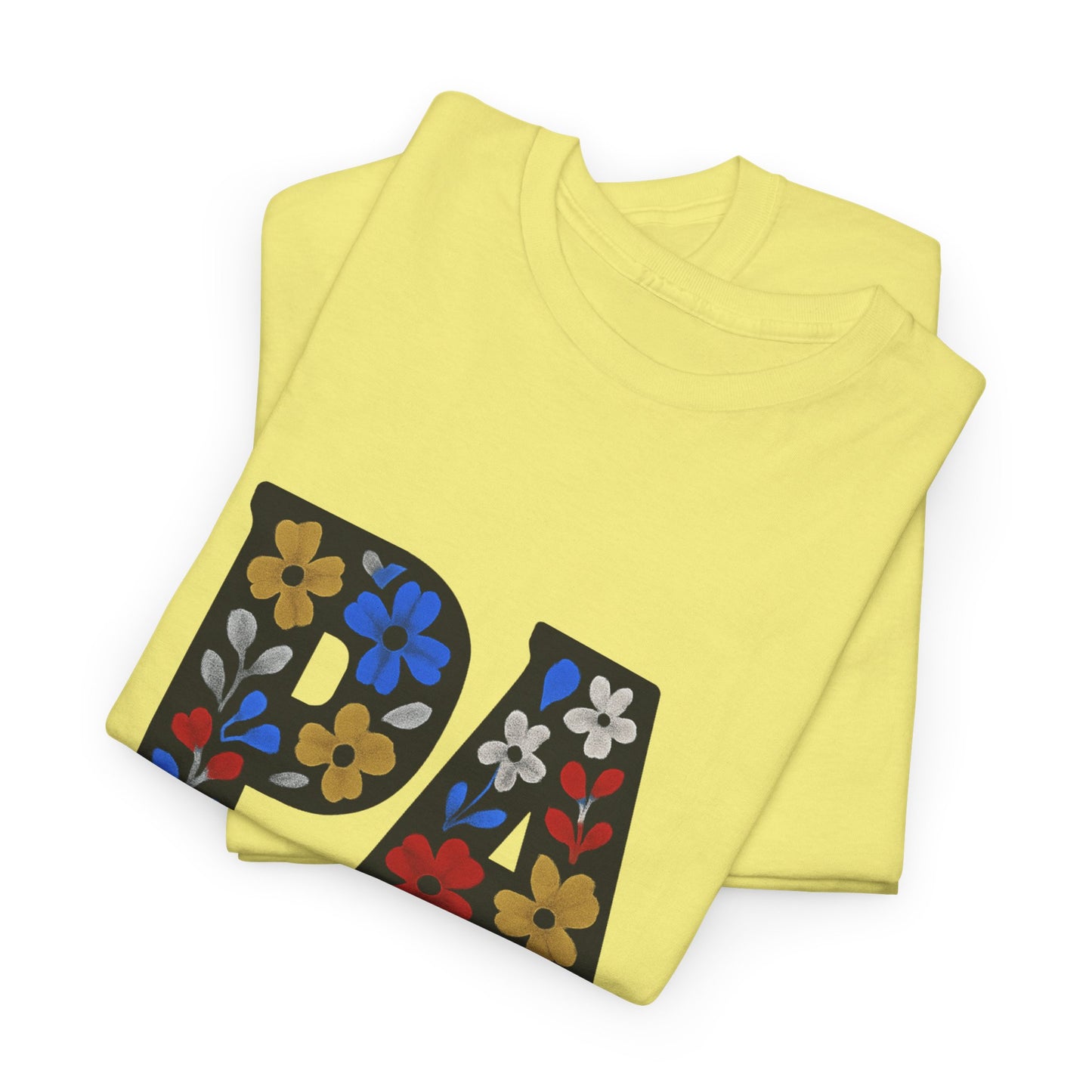 Sports Fan Tee - Floral PA Go Steelers Unisex Heavy Cotton Tee