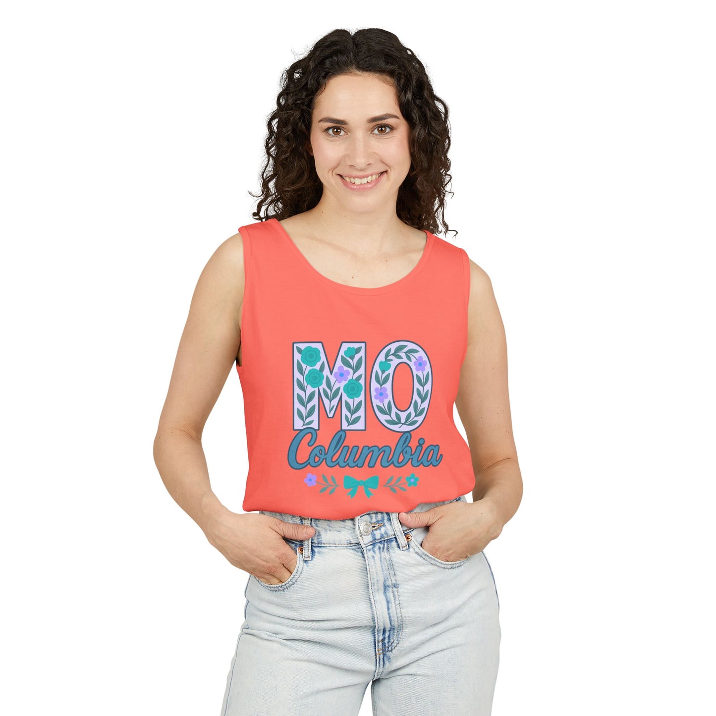 Missouri State Pride Tank Top, Unisex Summer Shirt, Columbia MO Graphic Tee, Comfort Colors, Graduation Gift