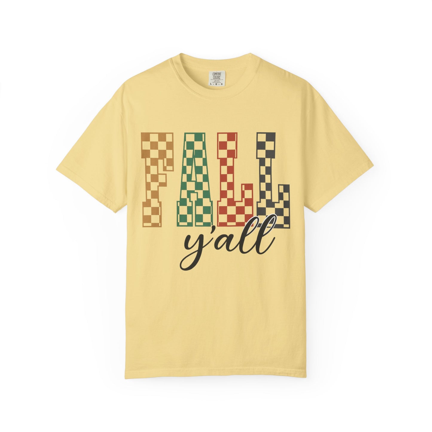 Fall Y'all Unisex T-shirt - Cozy Autumn Apparel for Thanksgiving & Harvest Season