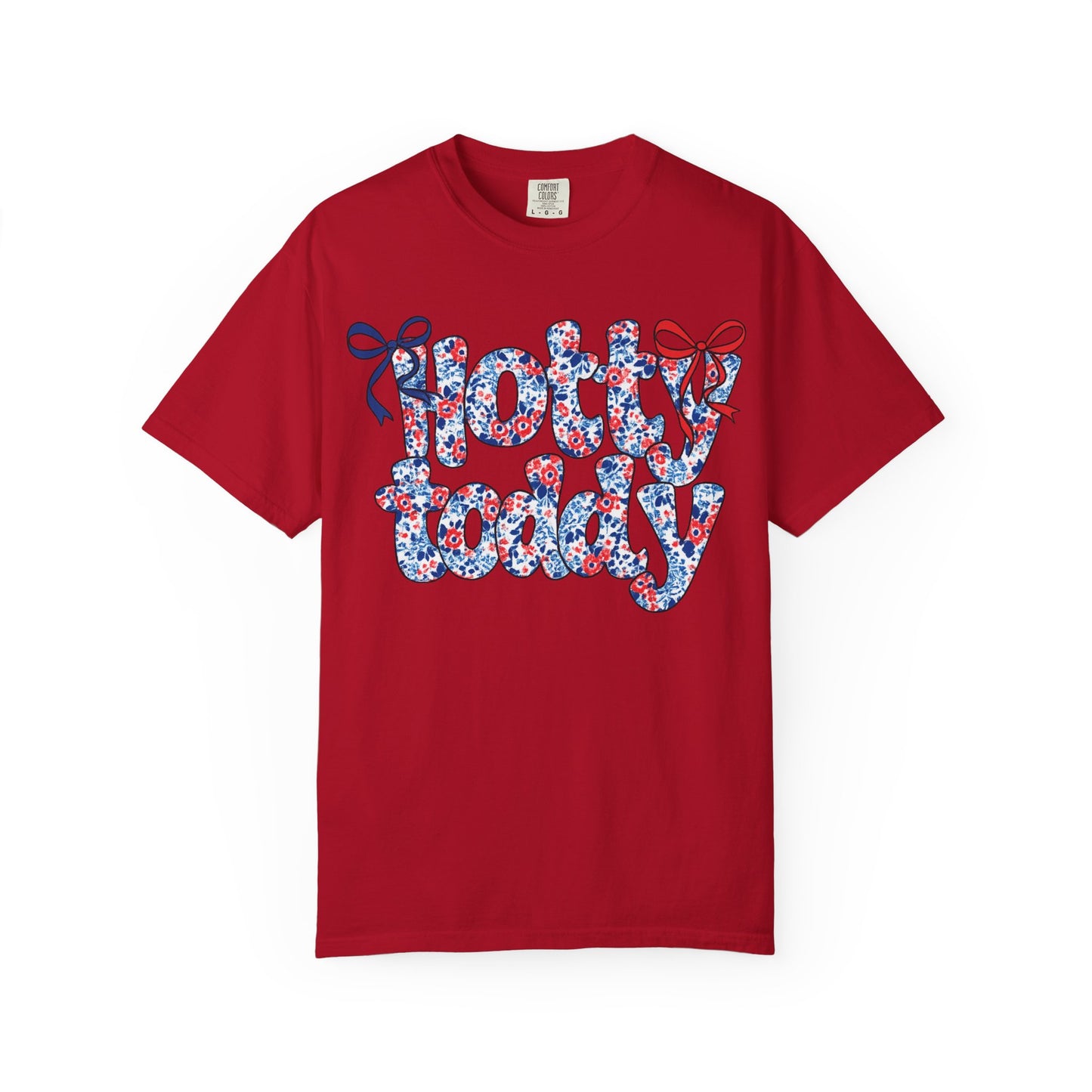 Floral Hotty Toddy Coquette Bow T-Shirt