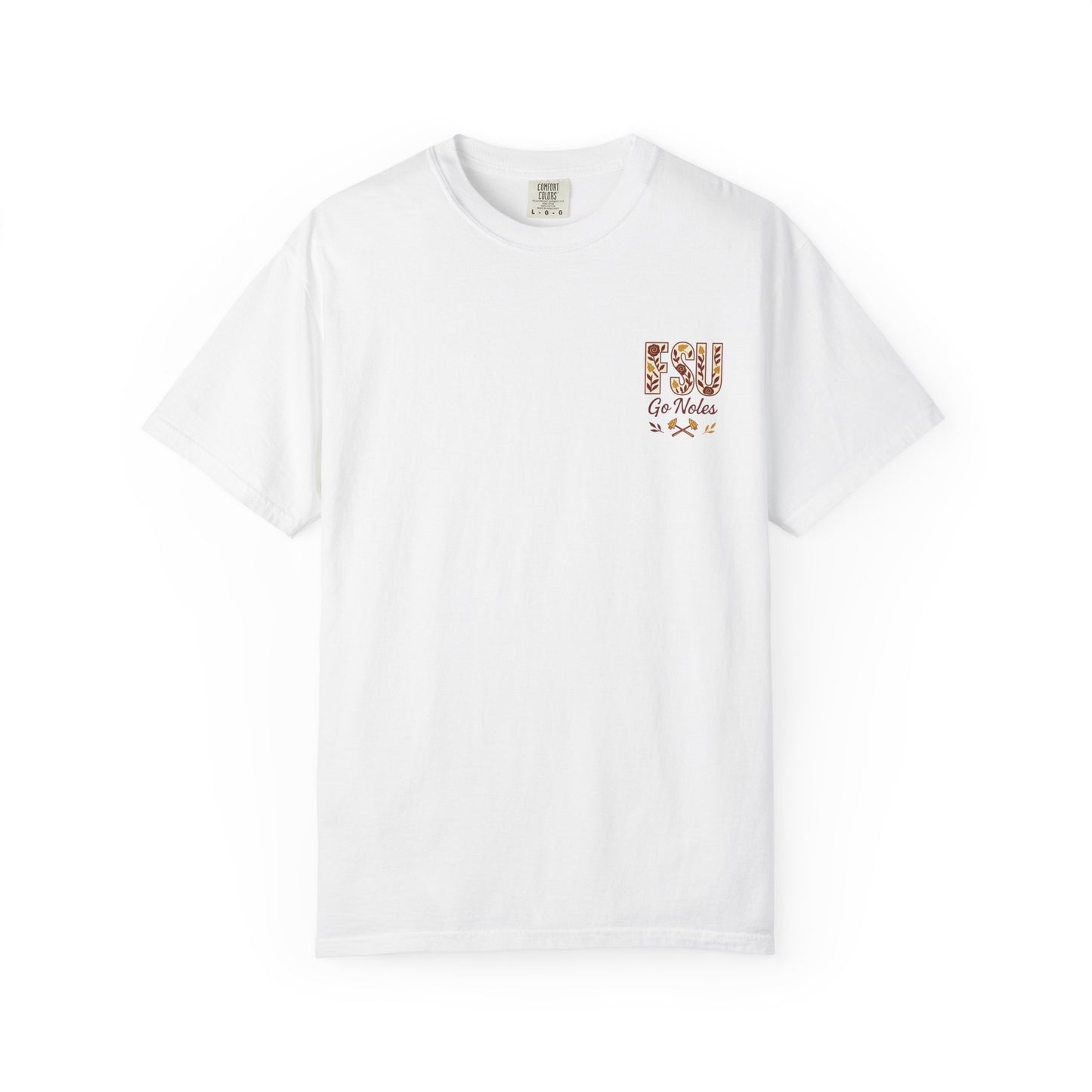 Tomahawk Nation T-Shirt, Unisex College Football Tees, Garment-Dyed Fan Apparel, Go Noles Spirit Wear, Game Day Outfit