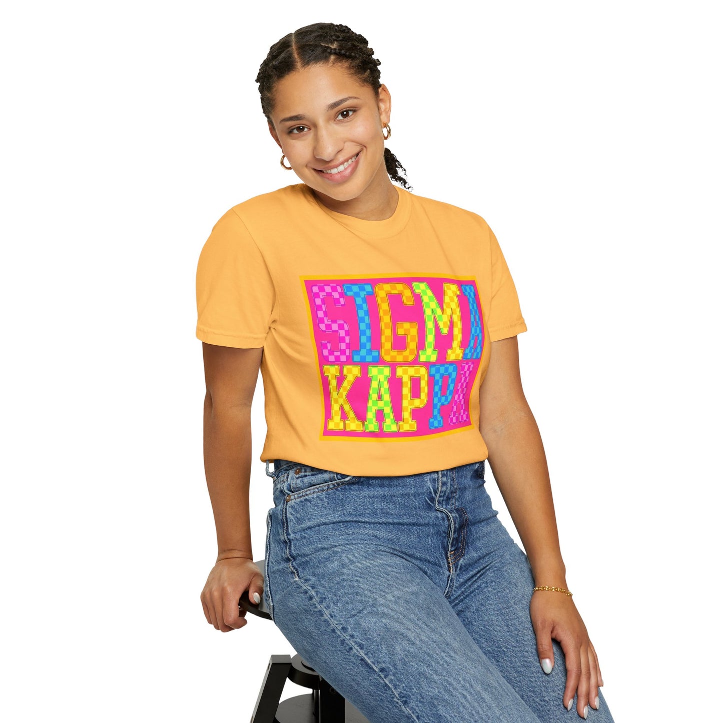 Colorful Sigma Kappa T-Shirt | Sorority Apparel