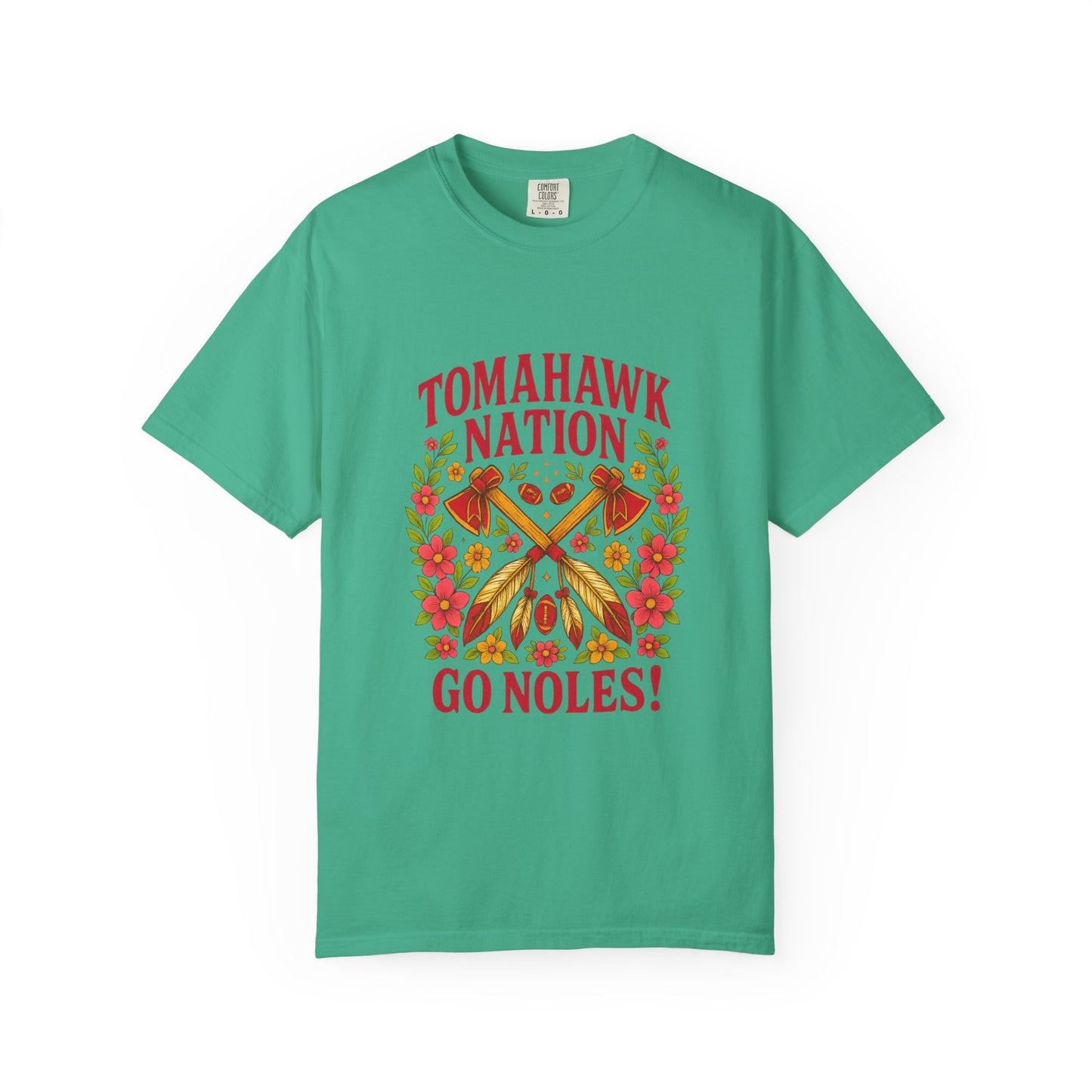 Tomahawk Nation Unisex T-shirt | Go Noles Vintage Style Tee, Perfect for Game Day, College Spirit Wear, Football Fans, Sports Apparel