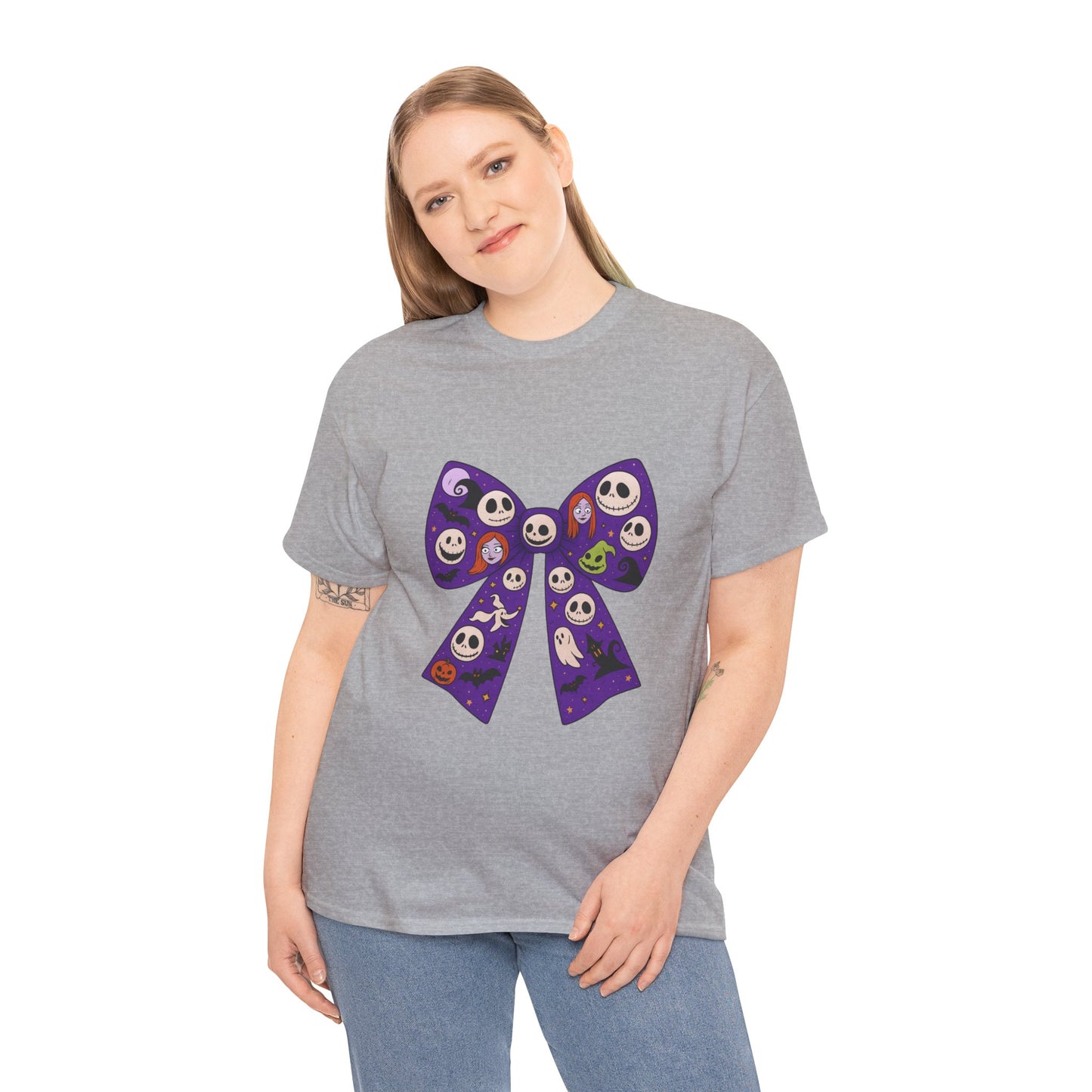 Halloween Themed Unisex Tee, Spooky T-Shirt, Cute Graphic Shirt, Gift for Halloween Lovers, Festive Casual Wear