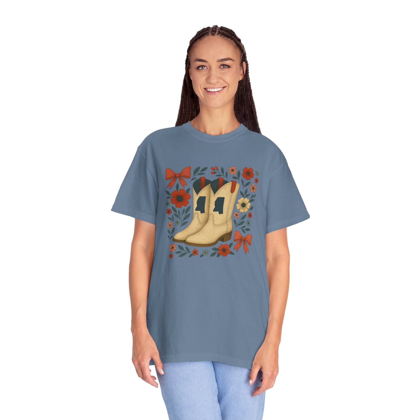 Mississippi Coquette Bow Unisex Tee - Ole Miss Fan Gift