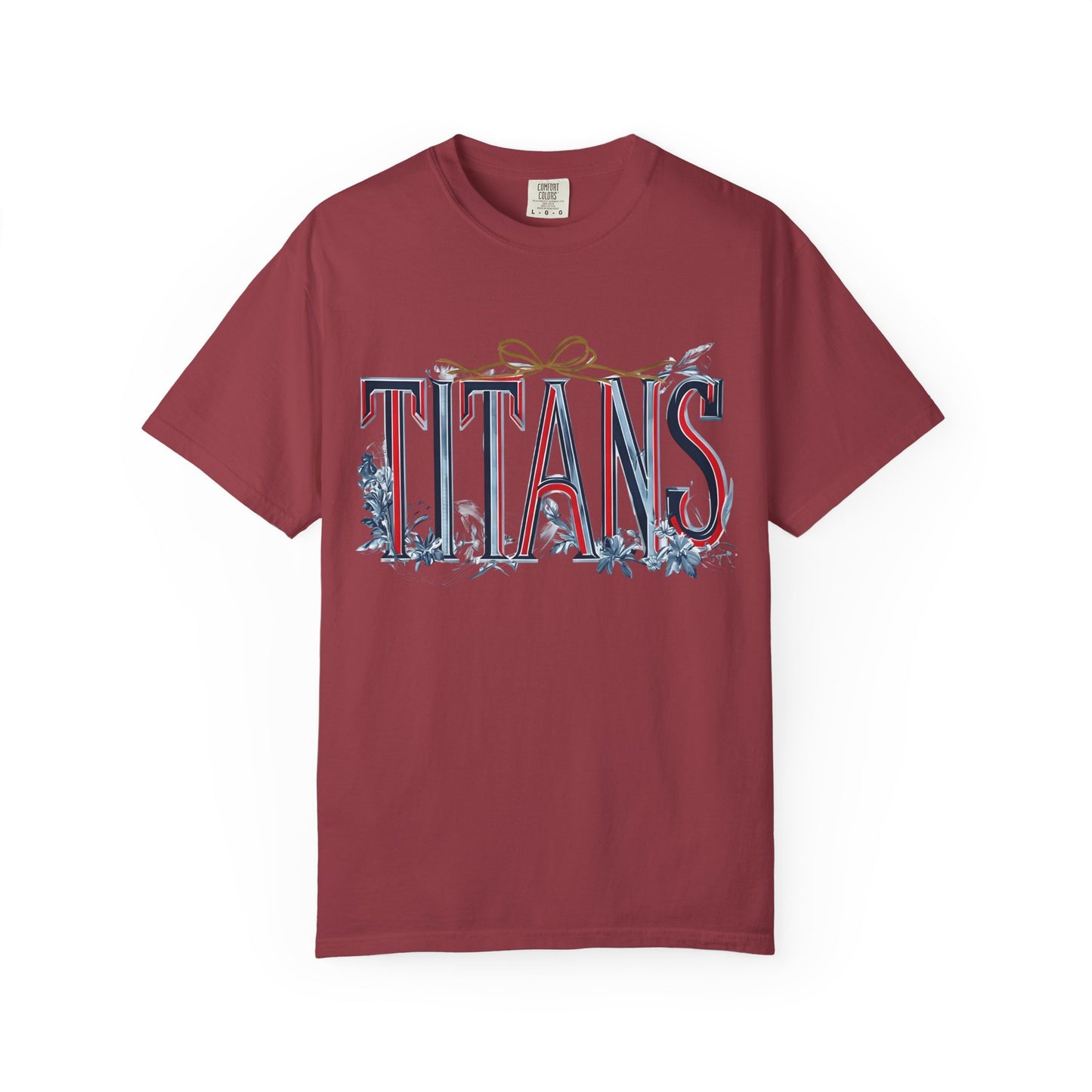 Floral Titans Garment-Dyed T-Shirt