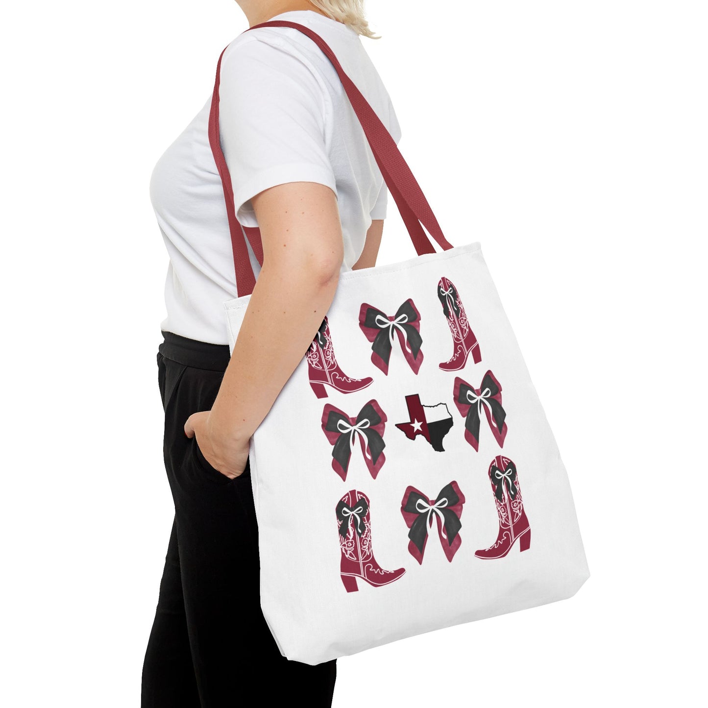 tx aggies game day tote bag, Texas Cowgirl Tote Bag, Western Style Bag, texas a&m fan gift, aggieland gift, texas game day, texas a&m alumni, graduation gift