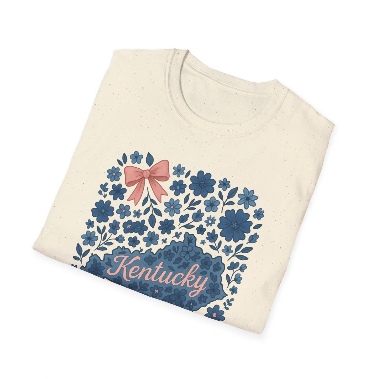 Kentucky Floral Unisex T-Shirt, Kentucky Shirt, Southern Pride Tee, Spring Fashion Top, Gift for Her, Casual Wear